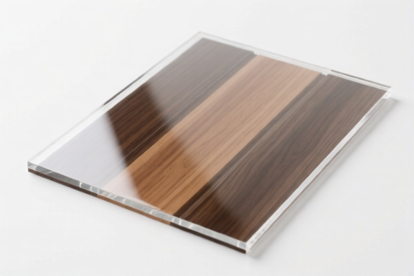 Transparent Coating Veneer Panel