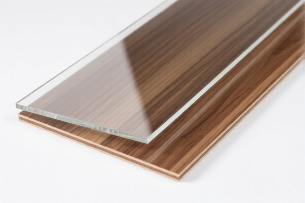 Transparent Coating Veneer Panel