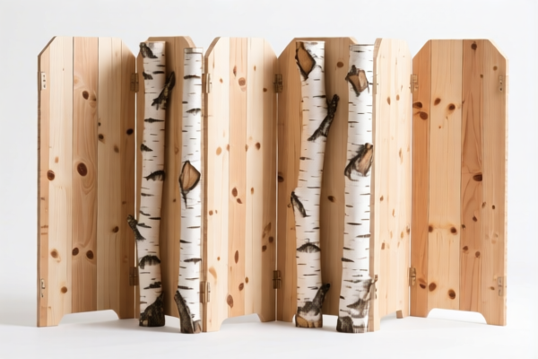 Image for Birch Partition Board (Unsurfaced or Clear/Transparent Coated)
