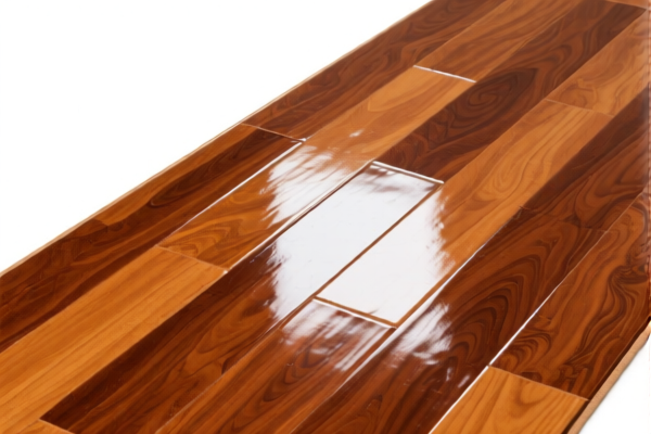 Glossy Finish Tropical Wood Flooring