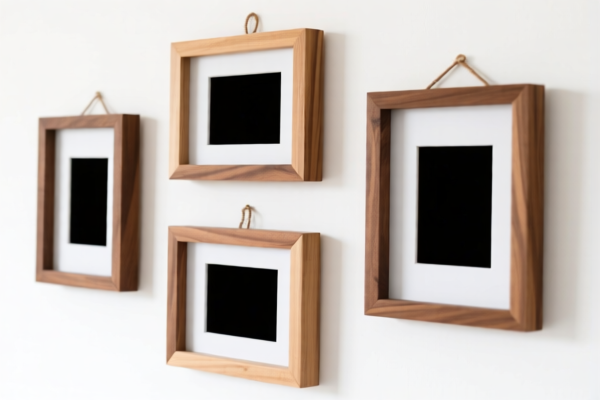 Image for Wooden Photo Wall Hanging Frames