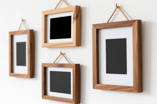 Image for Wooden Photo Wall Hanging Frames