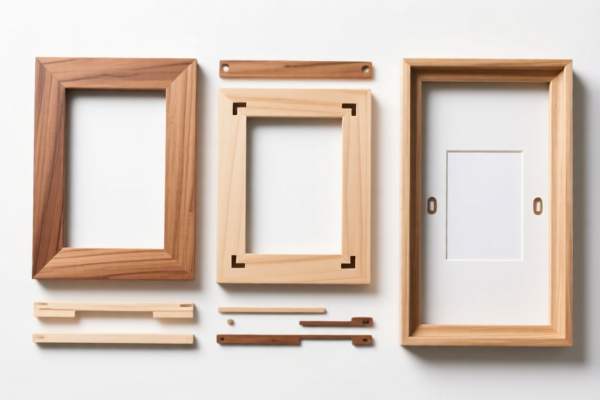 Wooden Picture Frame Assembly Kit