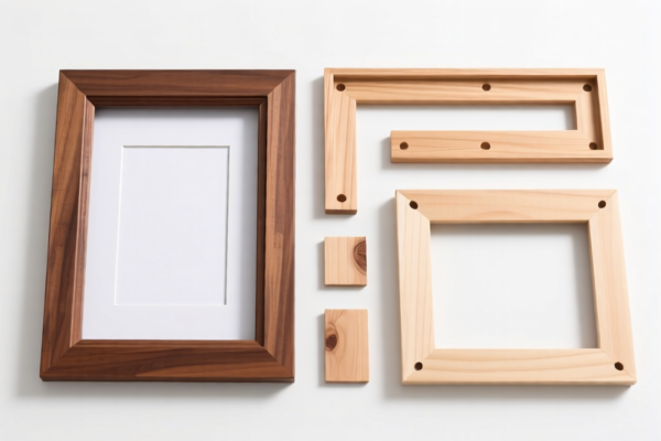 Wooden Picture Frame Assembly Kit