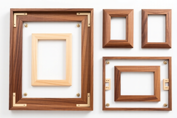 Wooden Picture Frame Assembly Kit