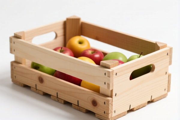 Wooden Fruit Harvesting Crate