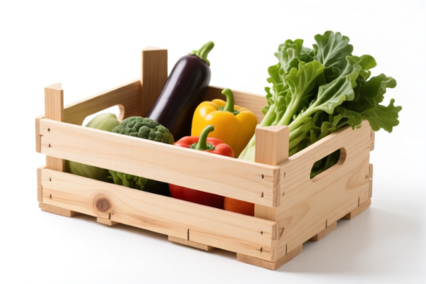 Wooden Vegetable Harvesting Crate