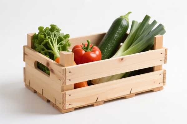 Wooden Vegetable Harvesting Crate
