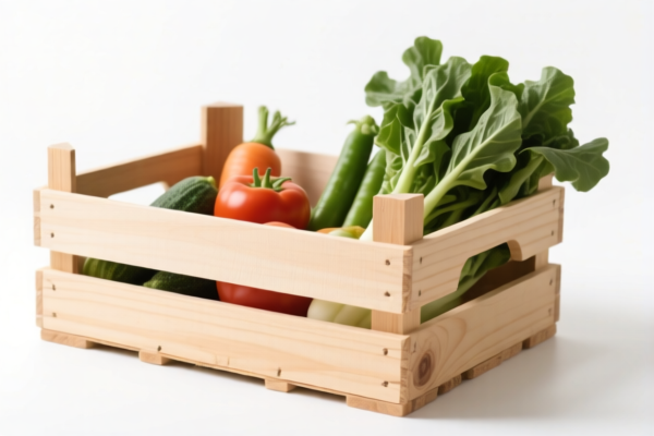 Wooden Vegetable Harvesting Crate