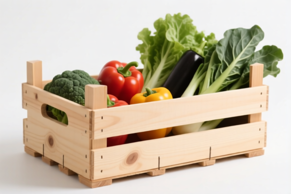 Wooden Vegetable Harvesting Crate