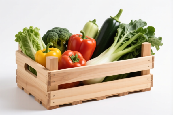 Wooden Vegetable Picking Box