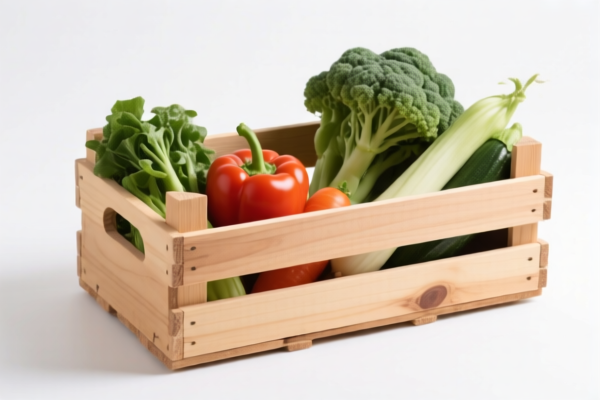 Wooden Vegetable Picking Box