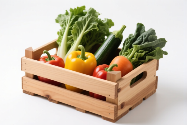 Wooden Vegetable Picking Box