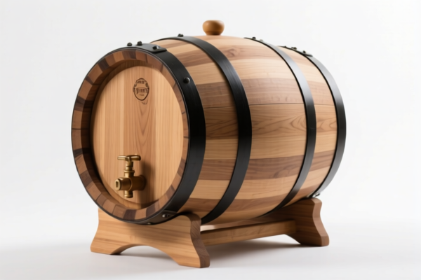 Wooden Wine Barrel