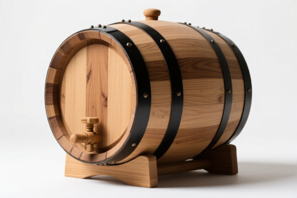 Wooden Wine Barrel