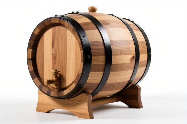 Wooden Wine Barrel