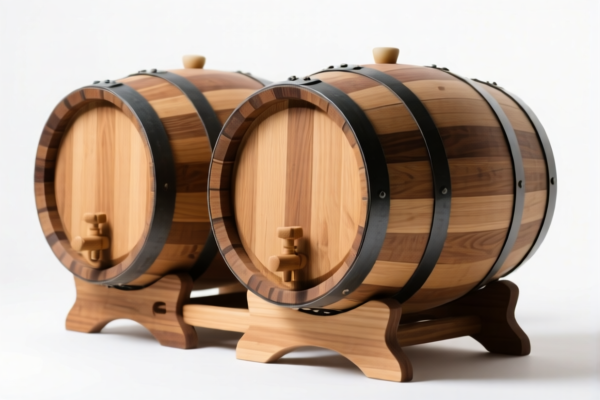 Wooden Wine Barrels