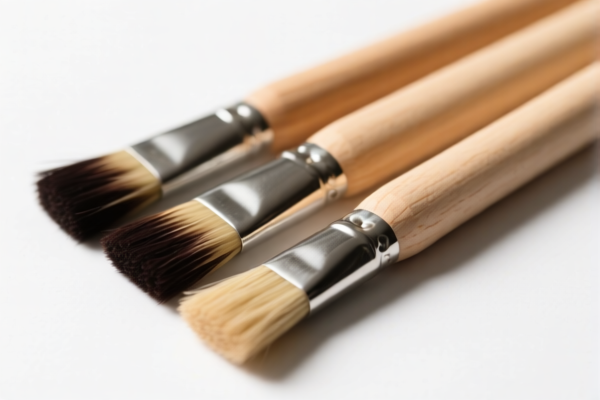 Wooden Brush Rods