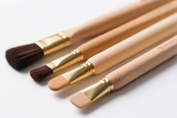Wooden Brush Rods
