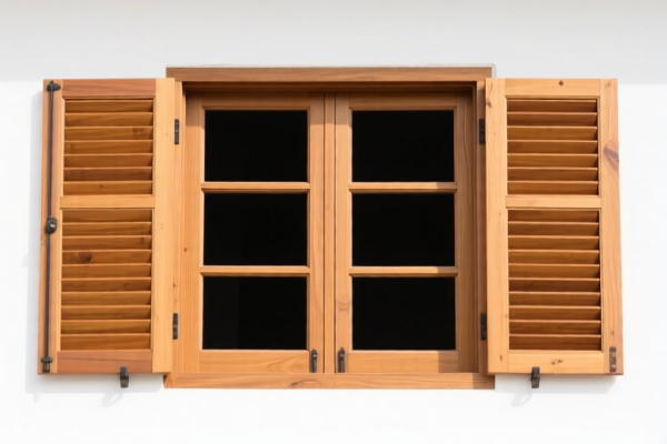 Wooden Louver Windows