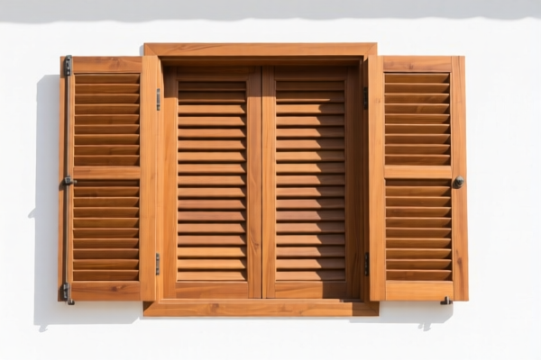 Wooden Louver Windows