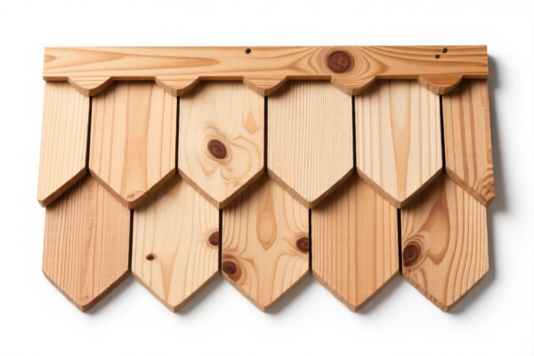 Preserved Wood Shingles
