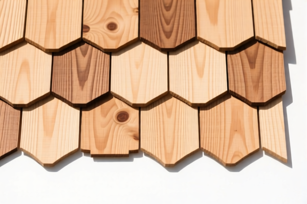 Preserved Wood Shingles