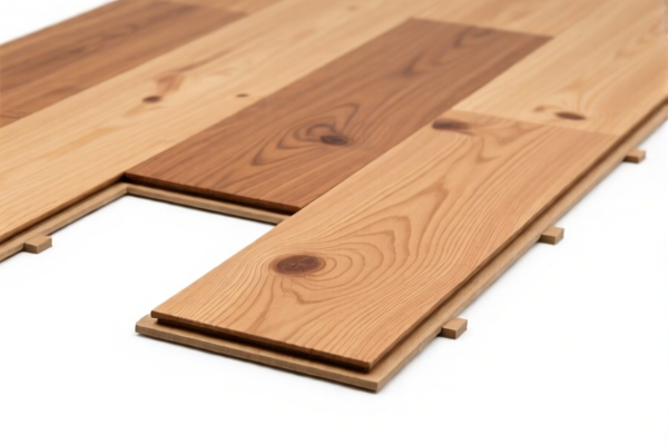Reinforced wood assembled flooring panels