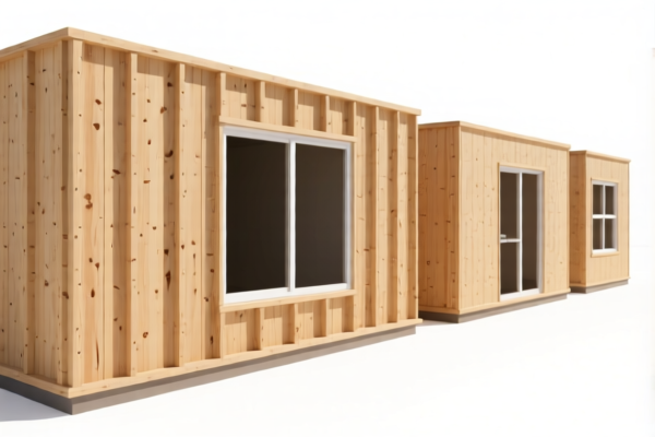 Prefabricated Wood Building Panels