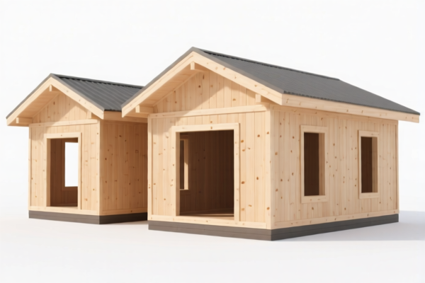 Prefabricated Wood Building Units