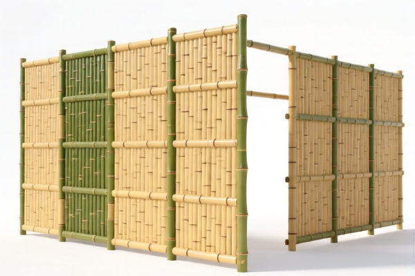 Bamboo Partition Walls