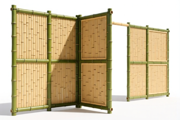 Bamboo Partition Walls