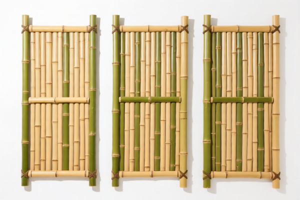 Bamboo Quick Assembly Wall Panels