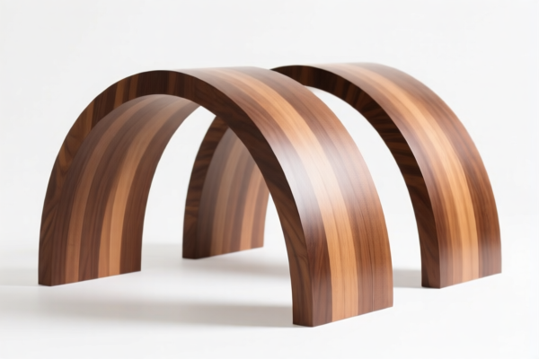 Wood decorative components