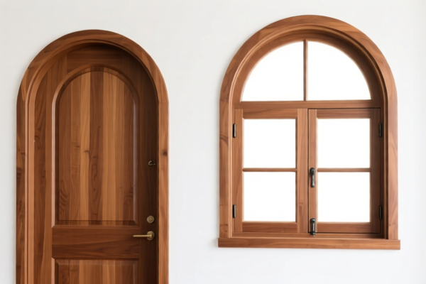 Wood door and window frames