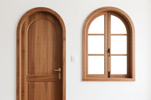 Wood door and window frames