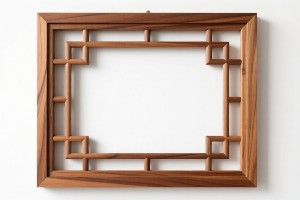Wooden screen frame