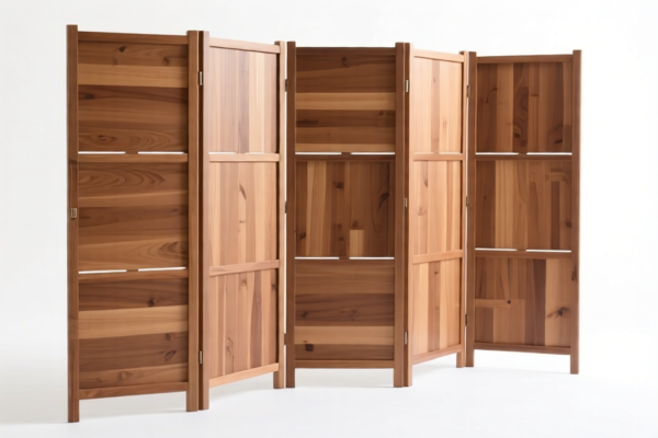 Wood Partition Panels (with Wire Channel)