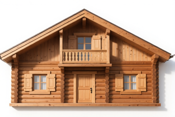 Wood building decorative board