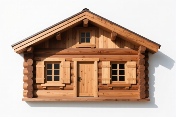 Wood building decorative board