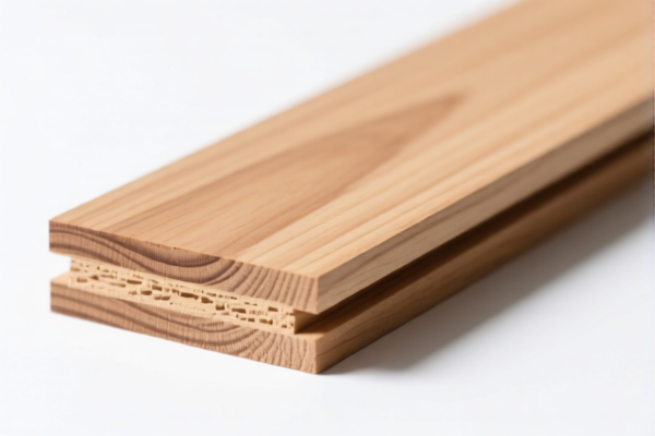 Wood building material