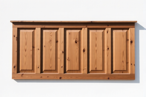 Wood building wall panel