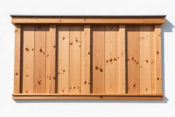 Wood building wall panel