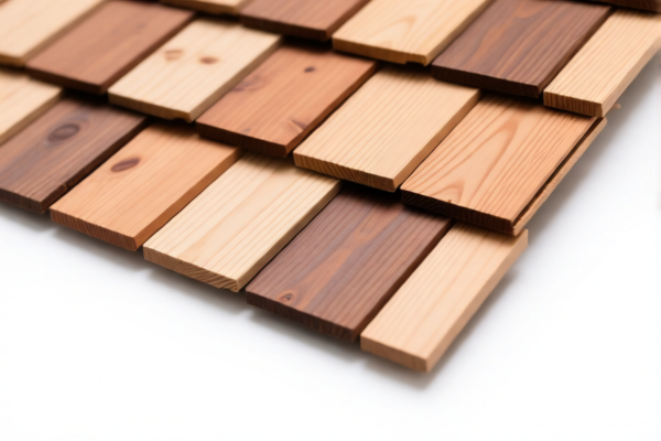 Wood roofing shingles