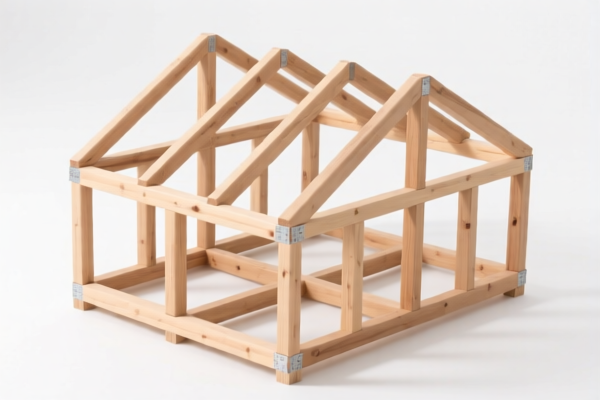 Wood structural frame
