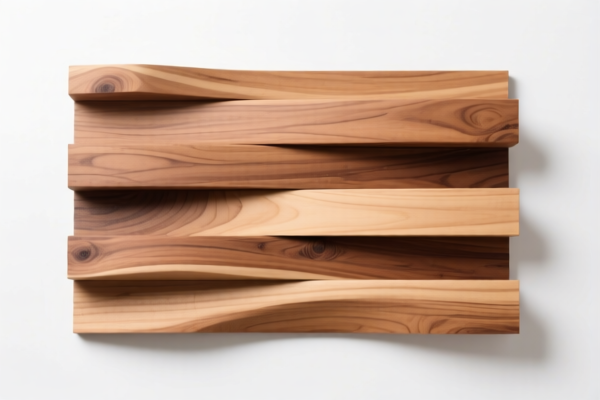 Wood wall decoration material