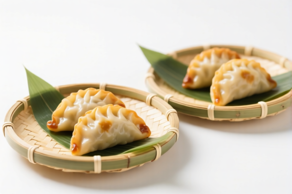 Bamboo Pastry Plates