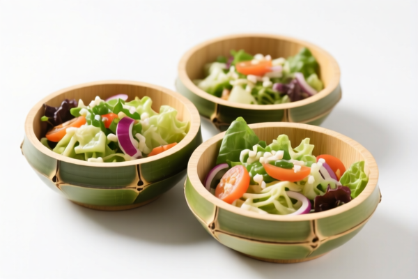 Bamboo Salad Bowls