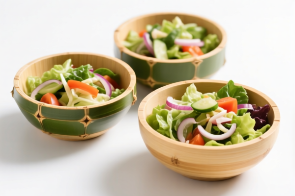 Bamboo Salad Bowls