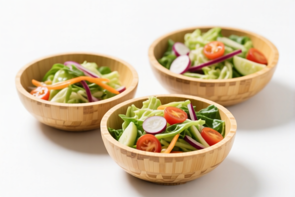 Bamboo Salad Bowls